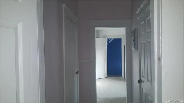 a close up view of racks on the wall