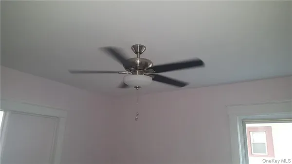 a close up view of racks on the wall