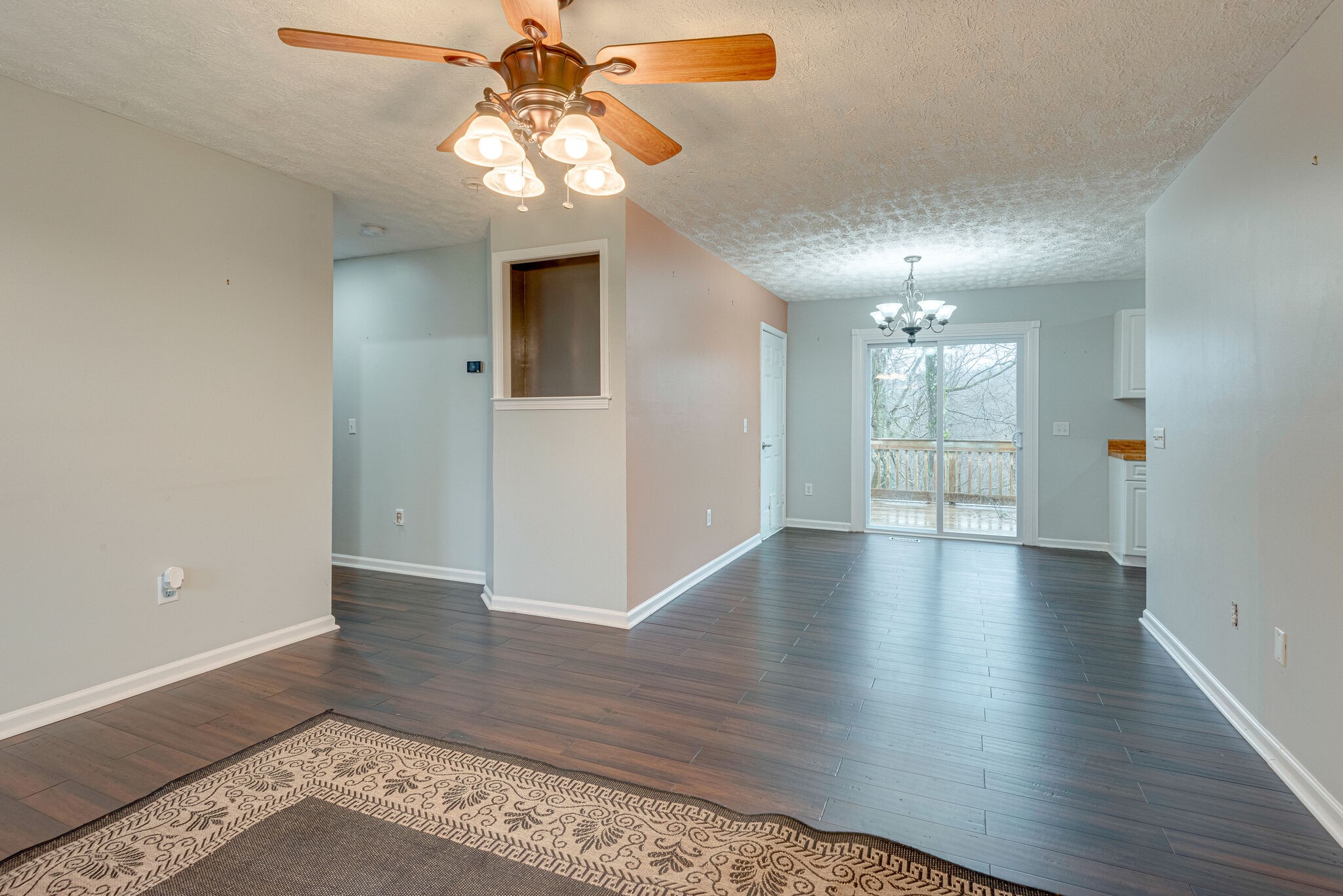 1121 Deer Ridge Road Kingston Springs, TN 37082 - Photo 6 of 27 wooden floor in an empty room with a window