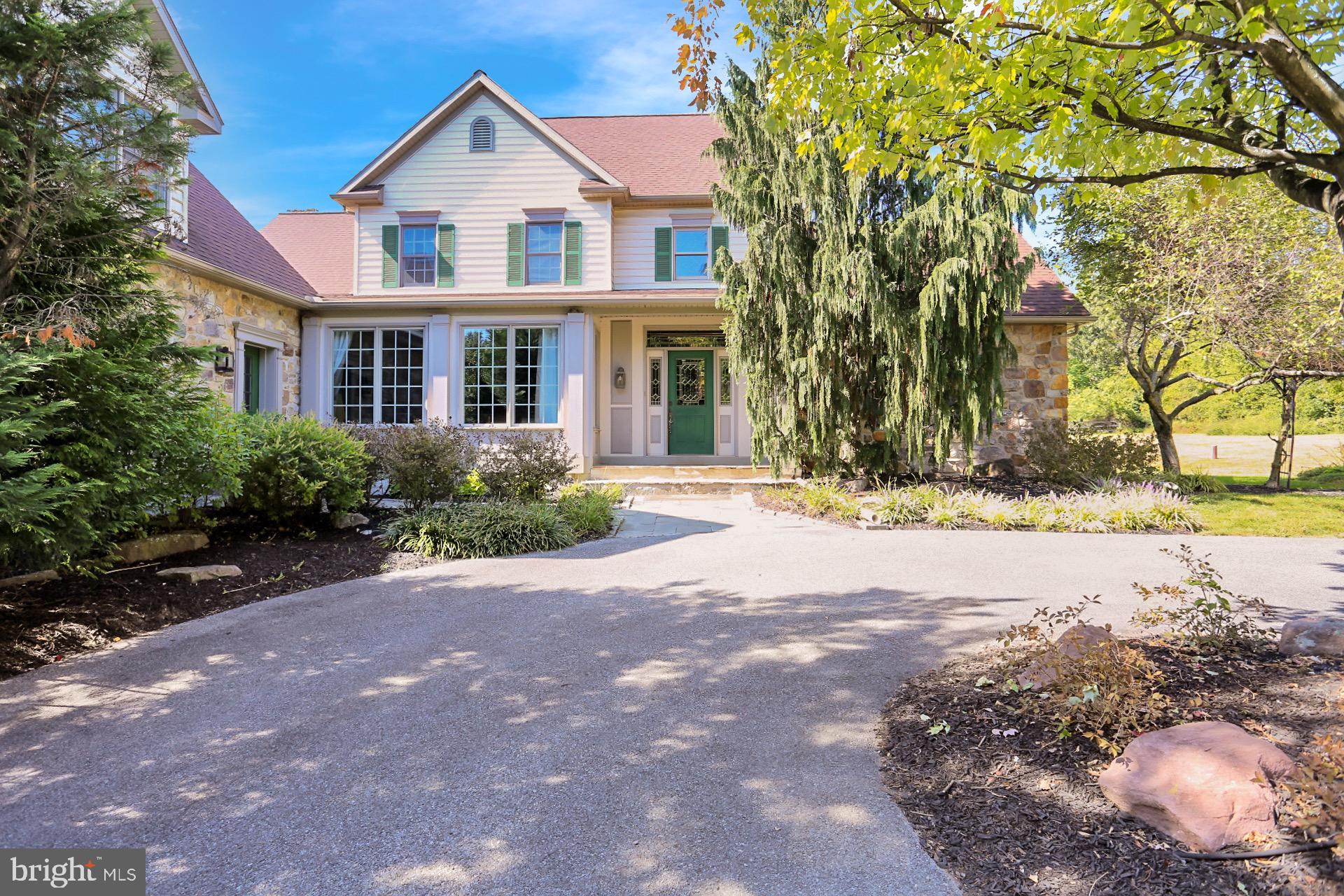 298 Heffner Road Wernersville, PA 19565 - Photo 5 of 58 Covered front porch meets you as you pull up.