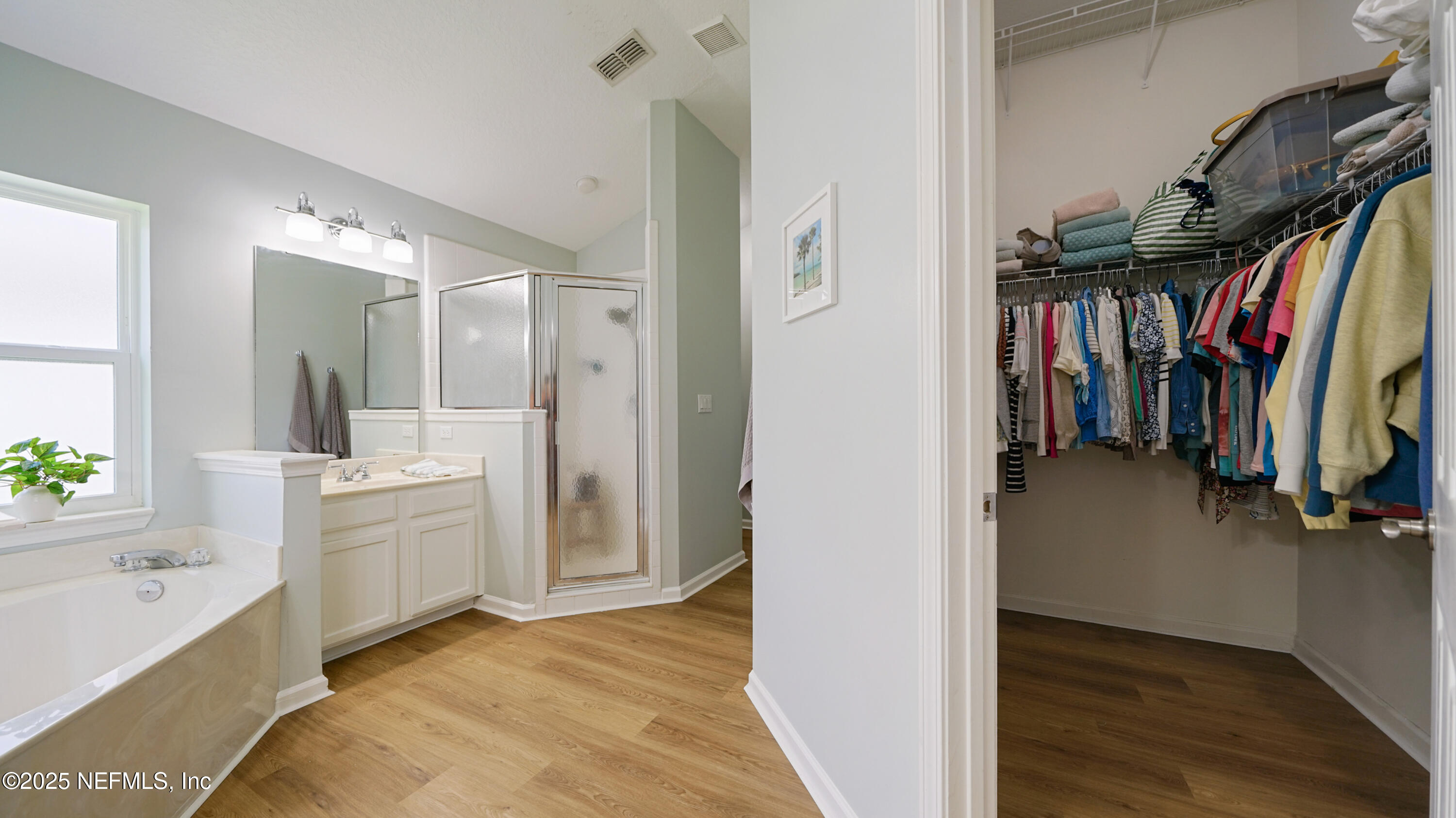 2020 Spring Meadows Court St. Augustine, FL 32092 - Photo 21 of 45 a view of walk in closet and bedroom
