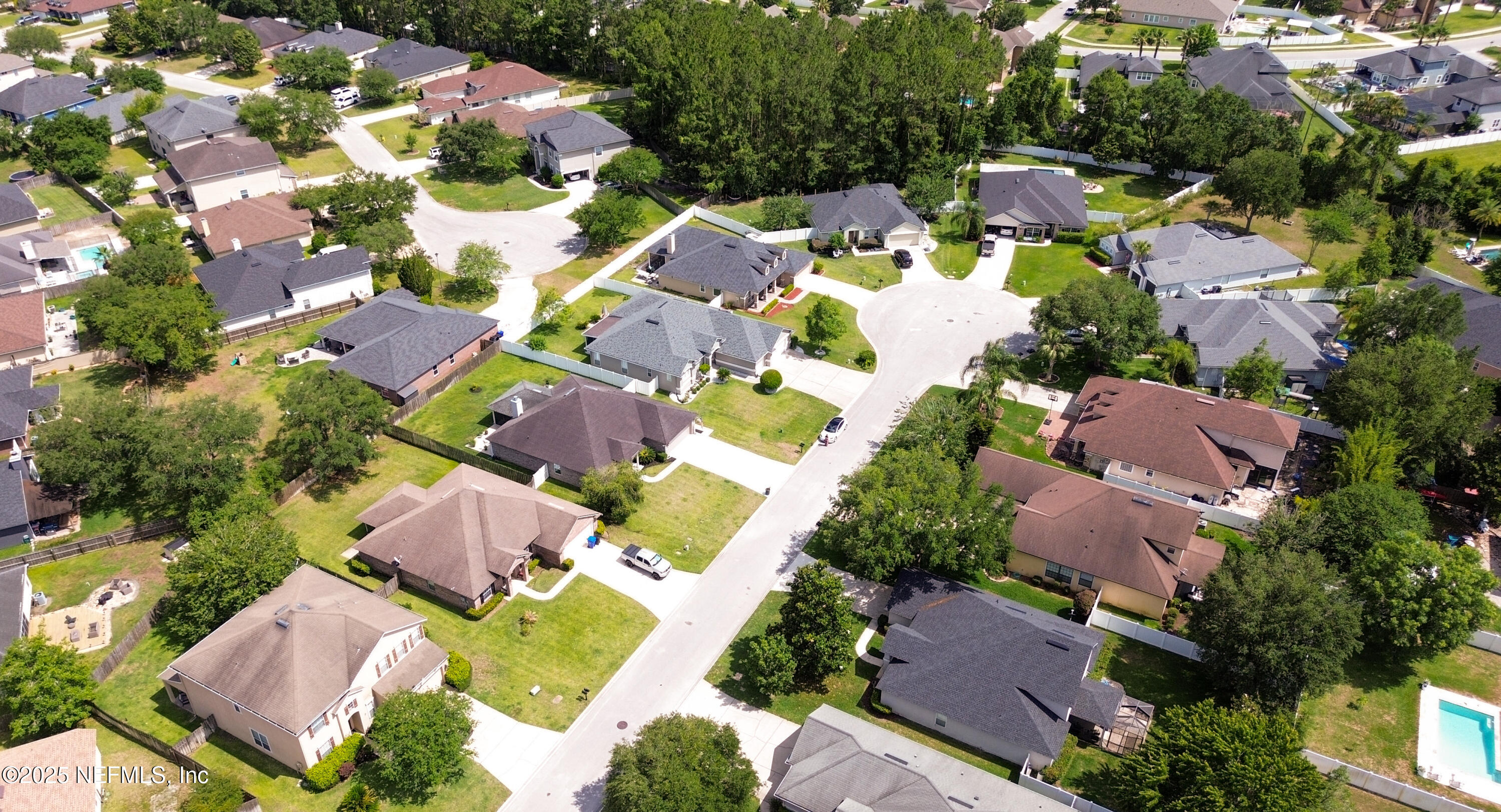 2020 Spring Meadows Court St. Augustine, FL 32092 - Photo 36 of 45 an aerial view of residential house with outdoor space