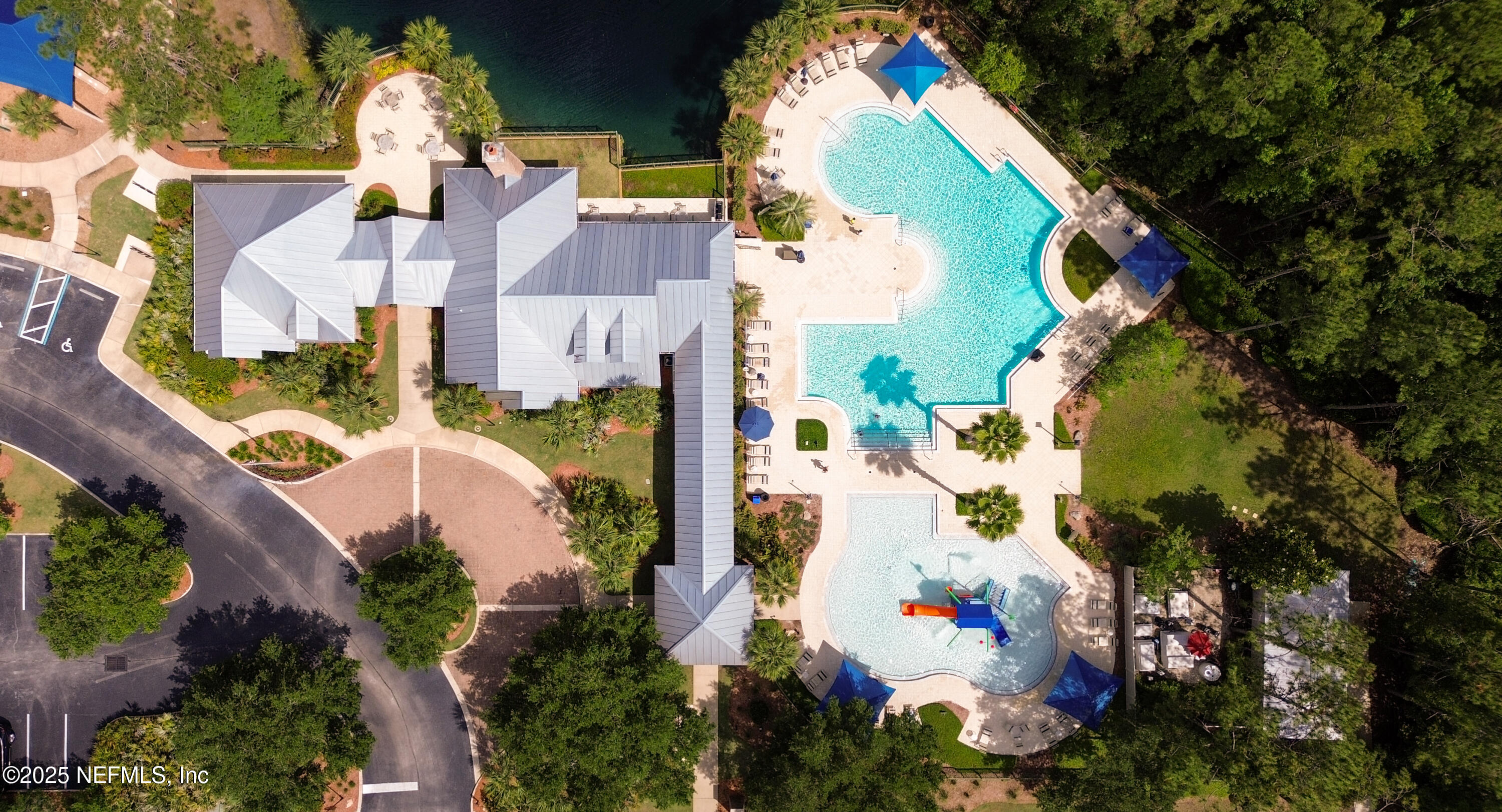 2020 Spring Meadows Court St. Augustine, FL 32092 - Photo 41 of 45 an aerial view of residential houses with outdoor space
