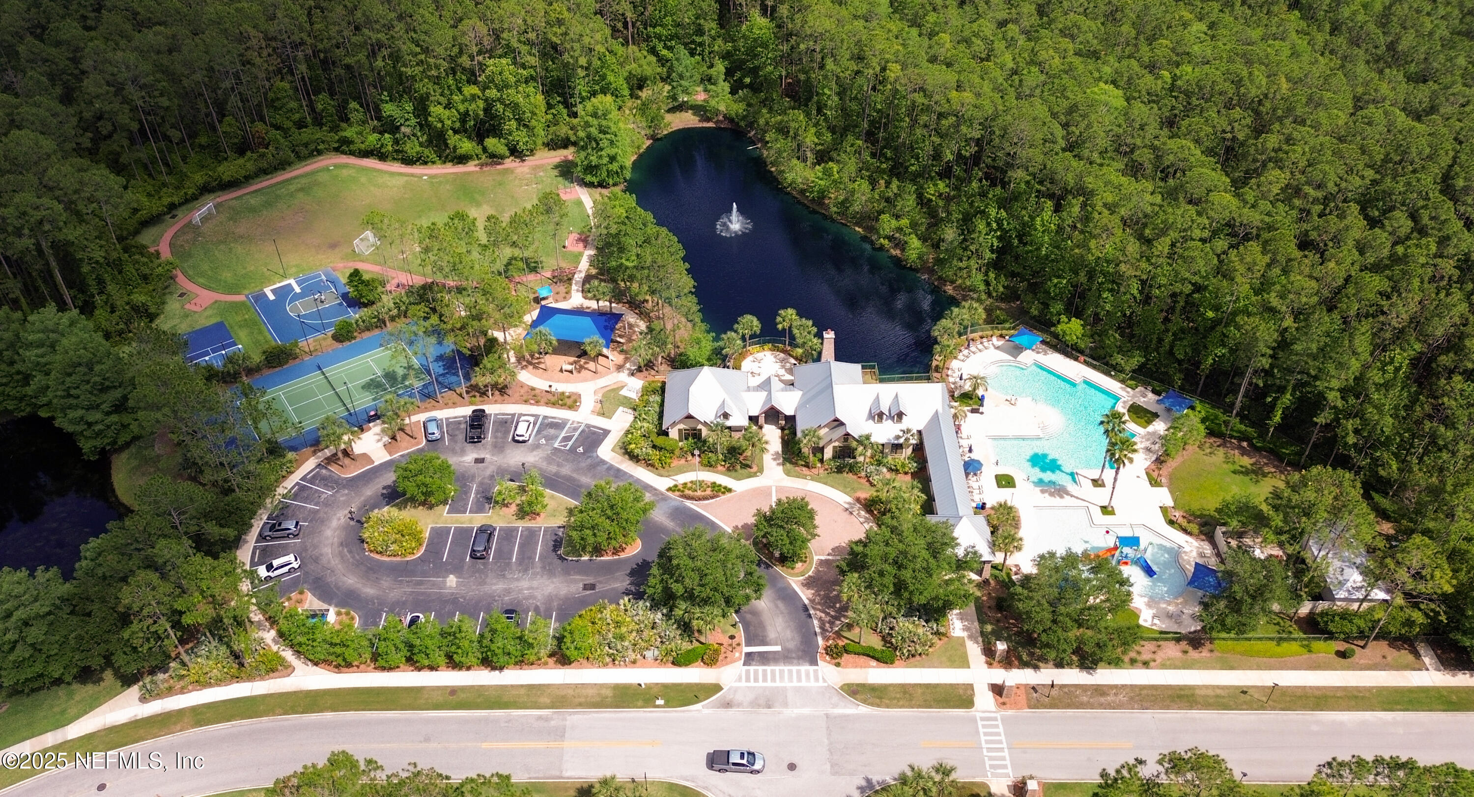 2020 Spring Meadows Court St. Augustine, FL 32092 - Photo 42 of 45 an aerial view of a house