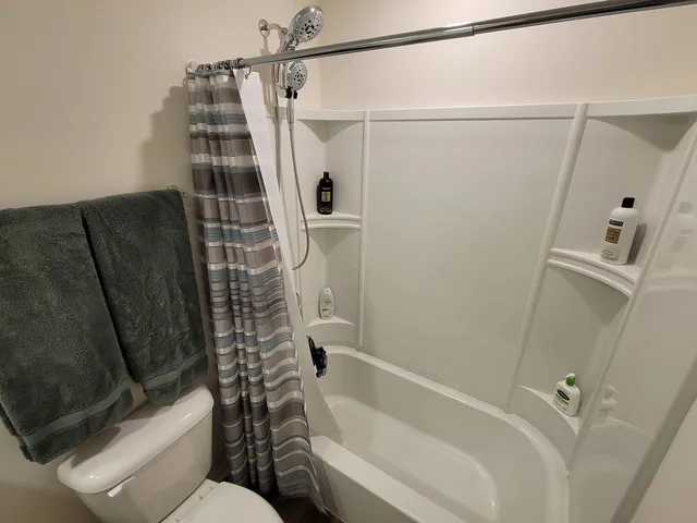 a close view of a chandelier in a bathroom