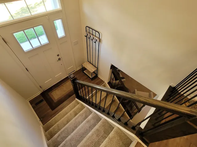 a view of an entryway