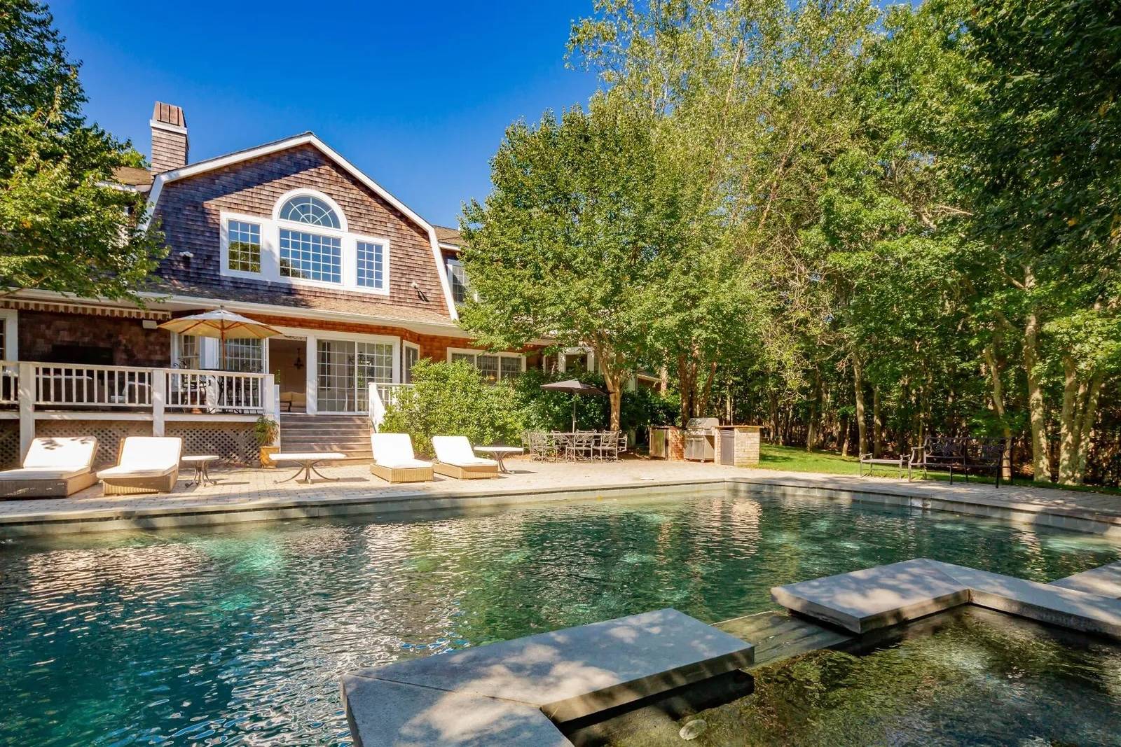 335 Water Mill Water Mill, NY 11976 - Photo 39 of 45 a front view of a house with a yard