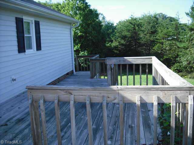 1040 Mt Olive Road King, NC 27021 - Photo 8 of 9 Other. VIEW OF SIDE DECK