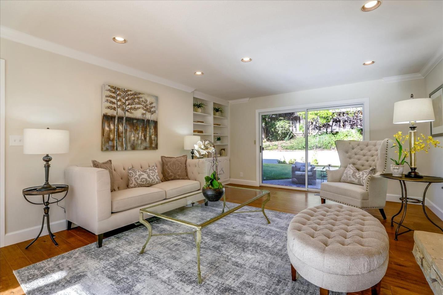 1262 Chateau Drive San Jose, CA 95120 - Photo 19 of 57 a living room with furniture and a large window