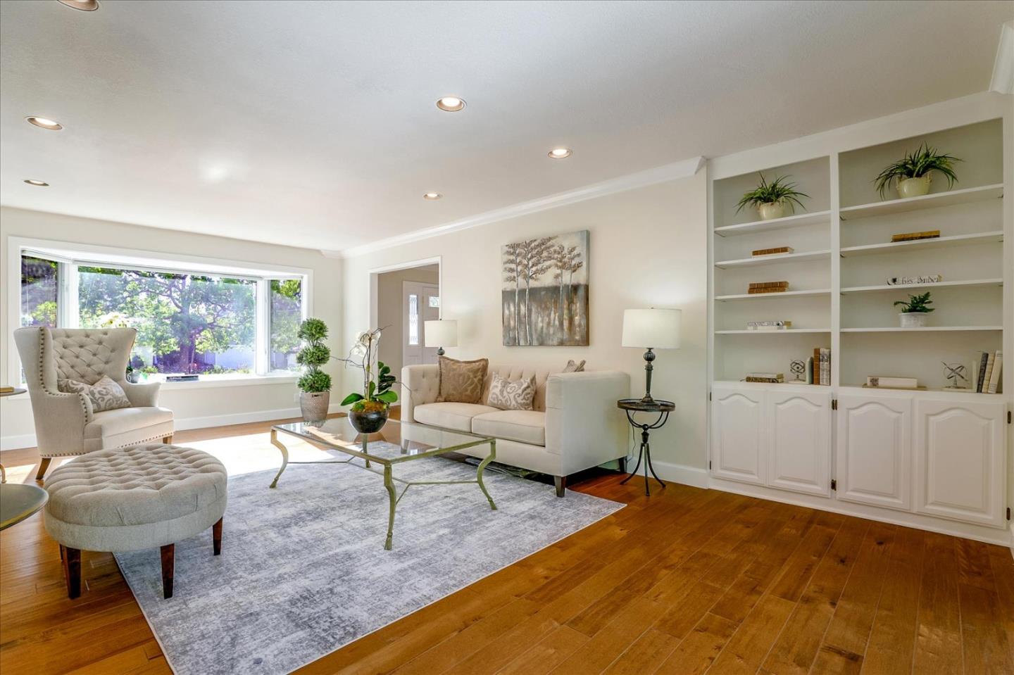 1262 Chateau Drive San Jose, CA 95120 - Photo 20 of 57 a living room with furniture and a large window