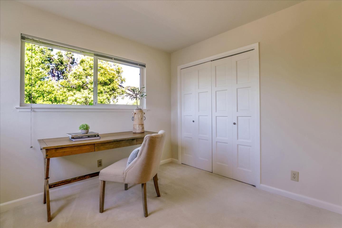 1262 Chateau Drive San Jose, CA 95120 - Photo 30 of 57 a view of a workspace with furniture and a window