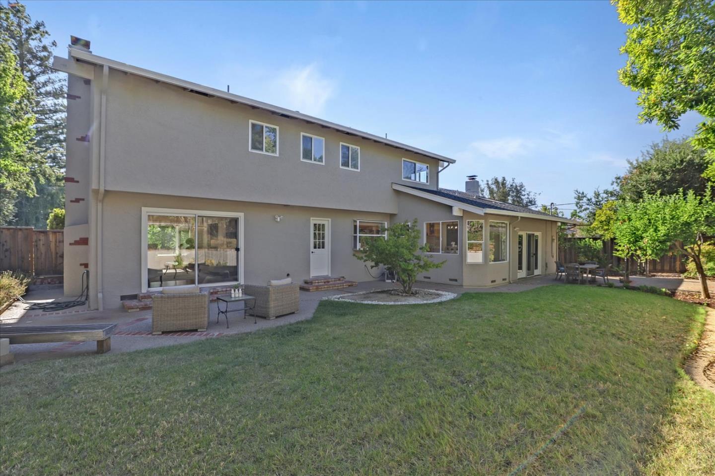 1262 Chateau Drive San Jose, CA 95120 - Photo 50 of 57 a front view of house with yard and outdoor seating
