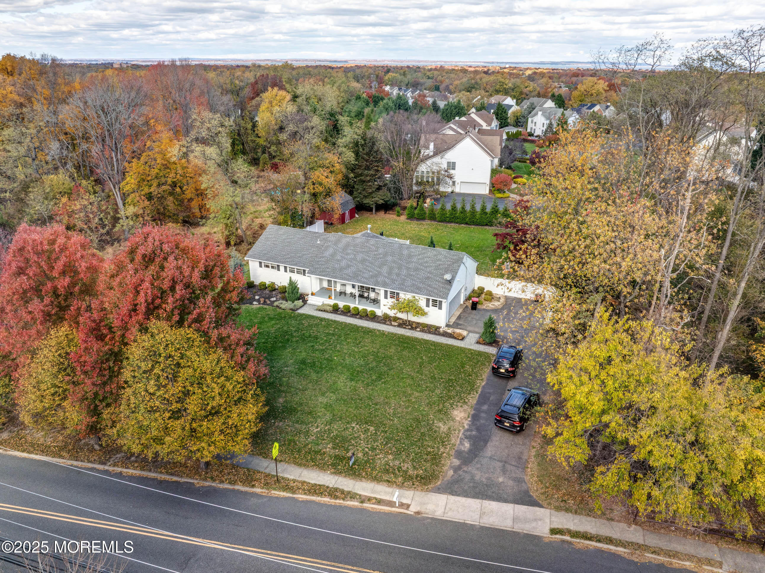 29 Telegraph Hill Road Holmdel, NJ 07733 - Photo 51 of 61 a view of a yard with an outdoor space