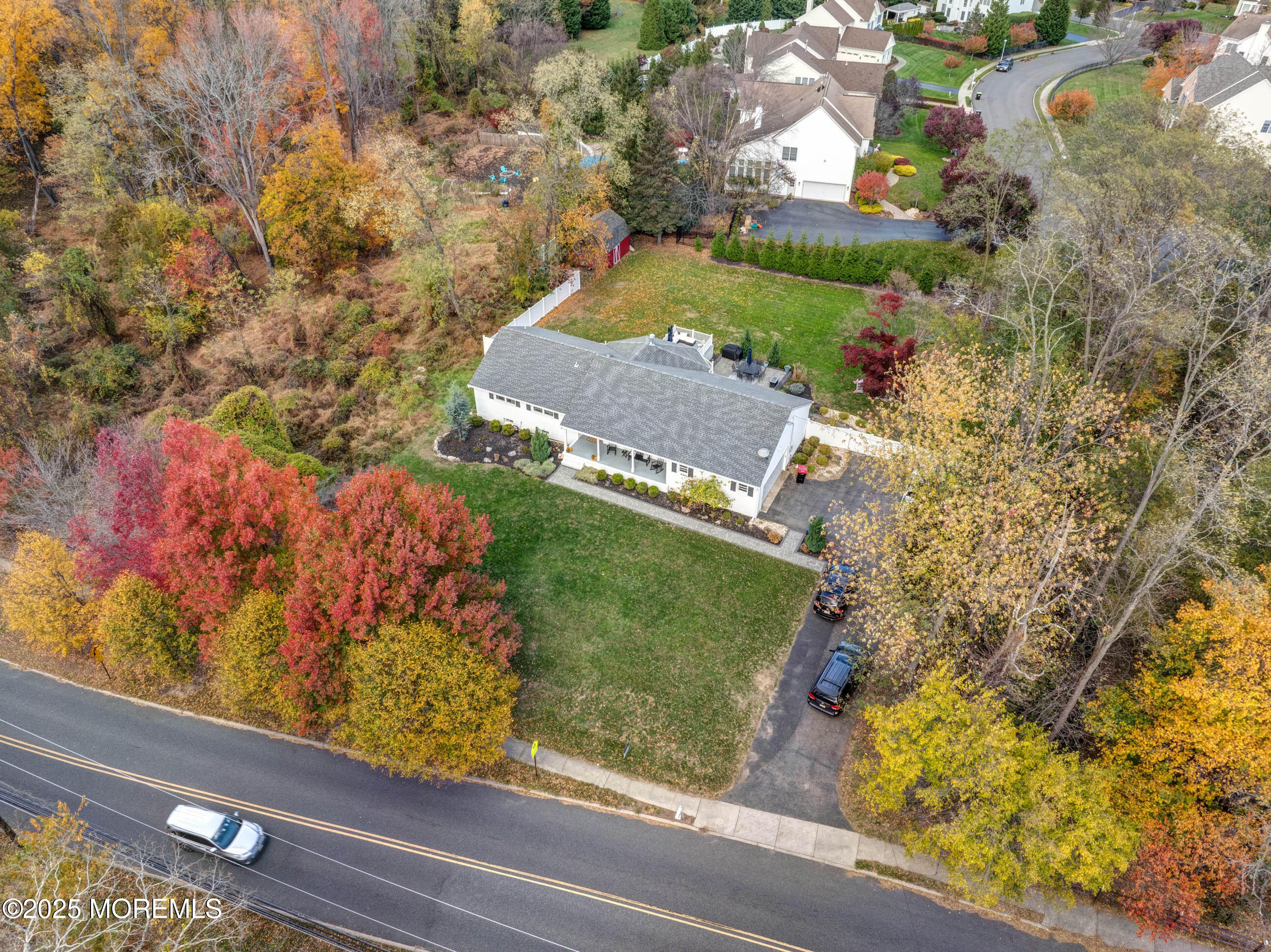 29 Telegraph Hill Road Holmdel, NJ 07733 - Photo 52 of 61 view of a yard with an outdoor space