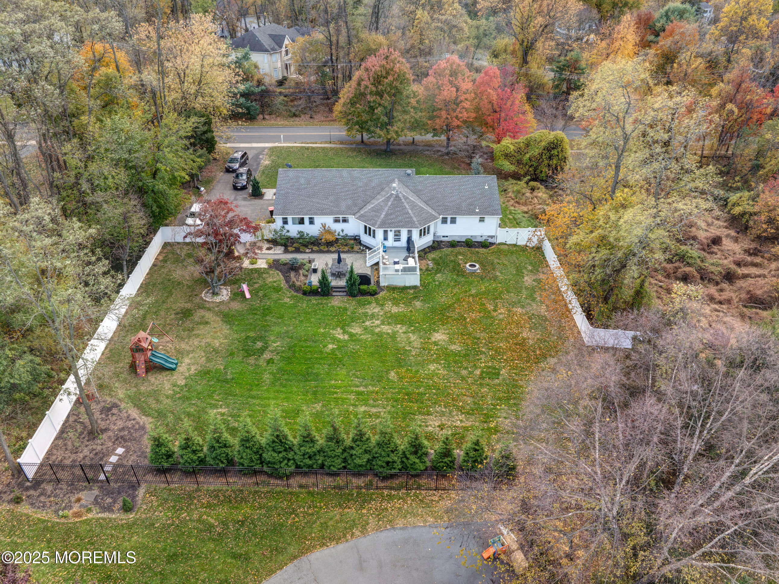 29 Telegraph Hill Road Holmdel, NJ 07733 - Photo 57 of 61 a view of a lake with a house
