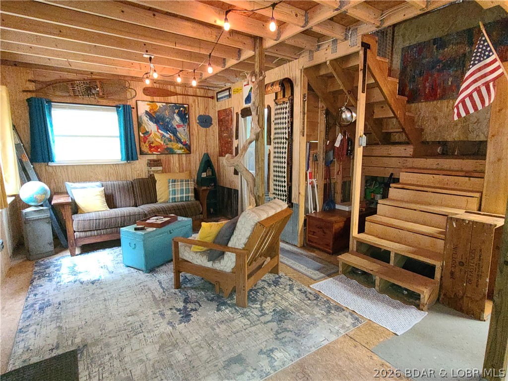 31025 Broken Circle Road Stover, MO 65078 - Photo 2 of 32 Charming cabin interior.