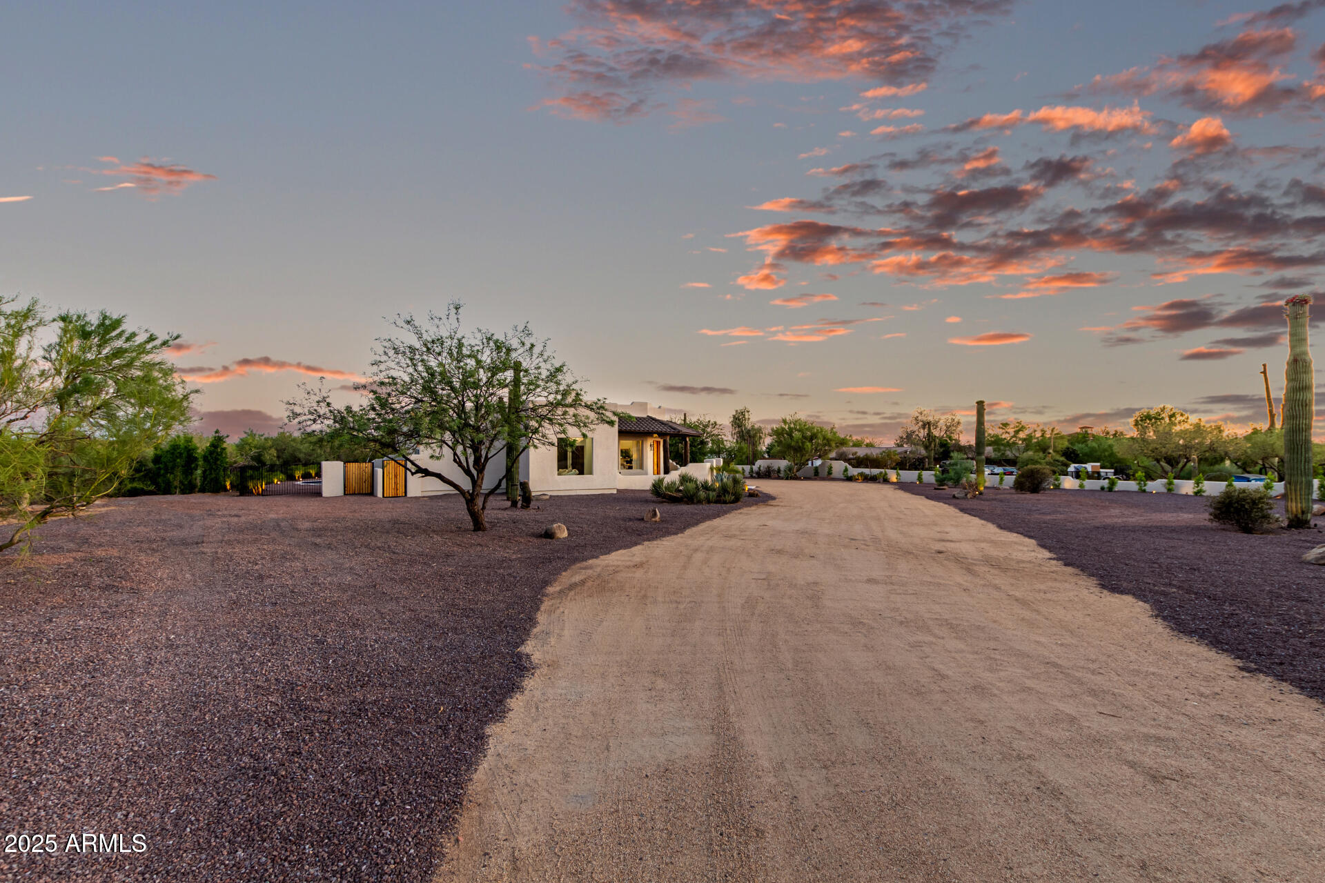 6735 East Dove Valley Road Cave Creek, AZ 85331 - Photo 3 of 58 a view of road and trees