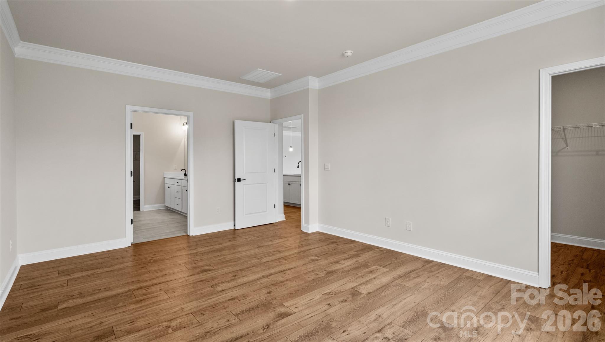 662 River Btm Road Fletcher, NC 28732 - Photo 21 of 31 wooden floor in an empty room