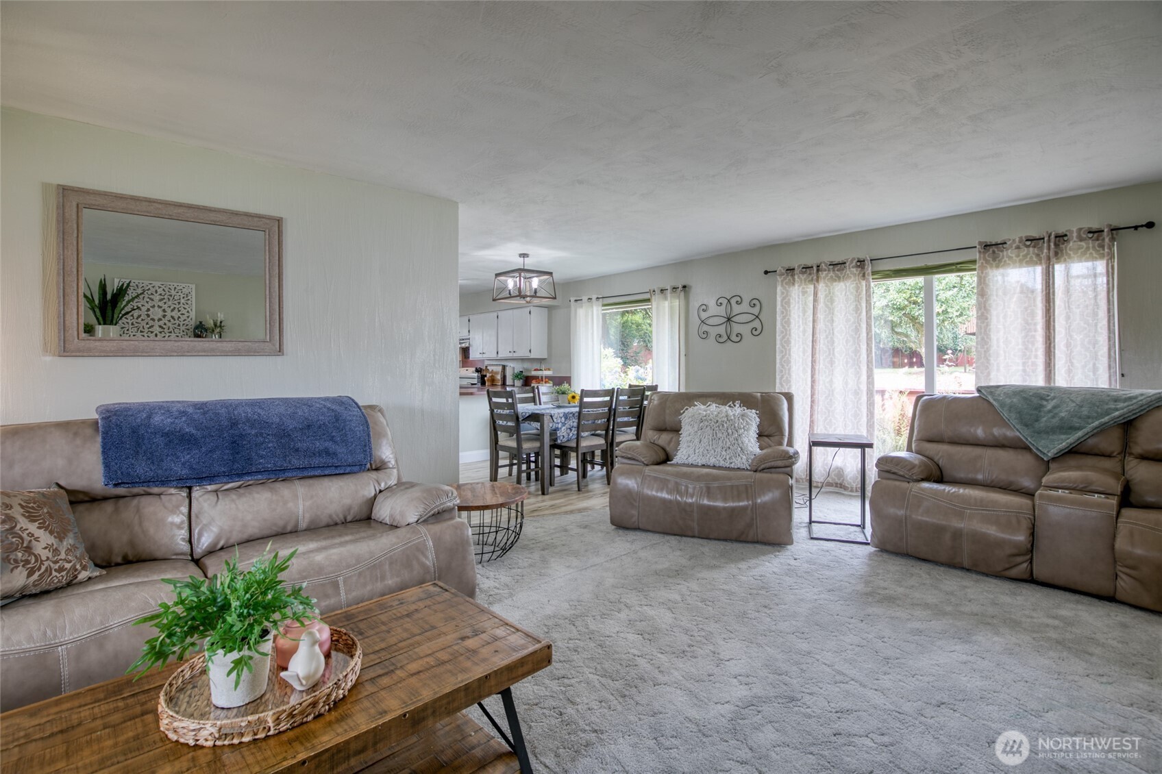 218 Holly Lane Cosmopolis, WA 98537 - Photo 8 of 30 a living room with furniture and a large window