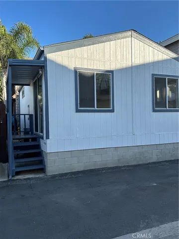 a view of front door of house