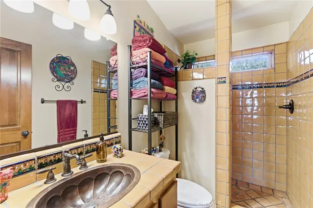 a view of street with sitting area