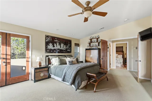 a view of a balcony with an outdoor space