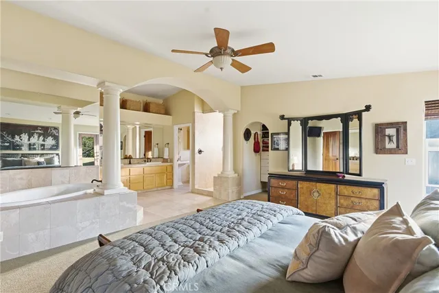 a view of an outdoor space with seating