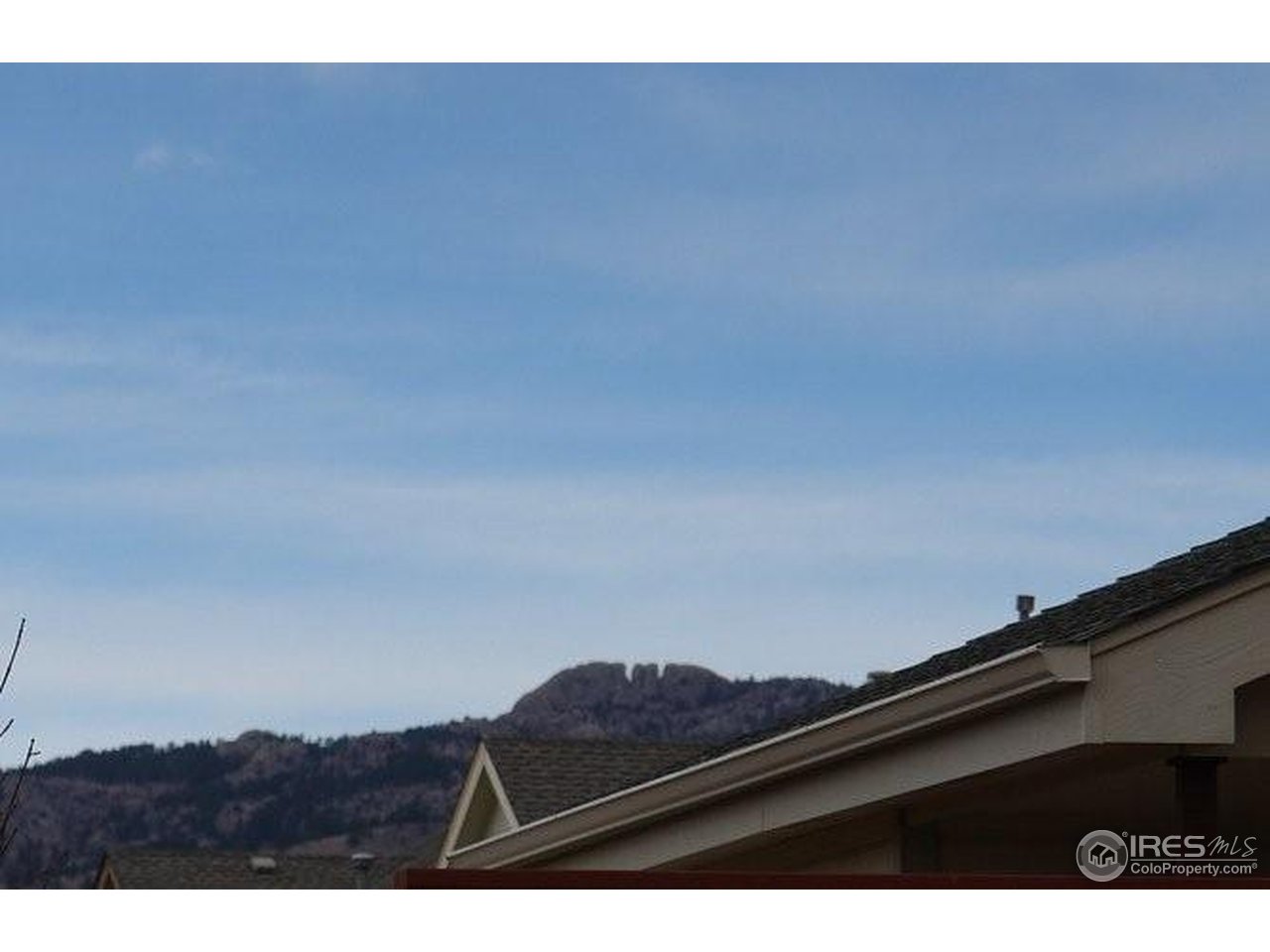 1739 Rolling Gate Road Fort Collins, CO 80526 - Photo 18 of 18 View to Horsetooth