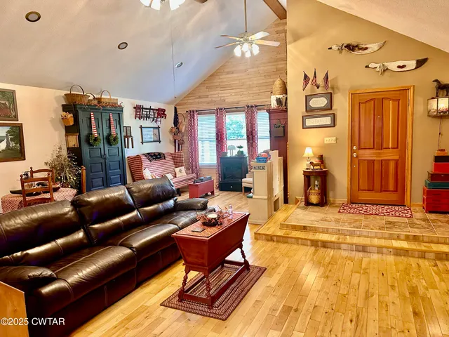 a outdoor space with patio furniture