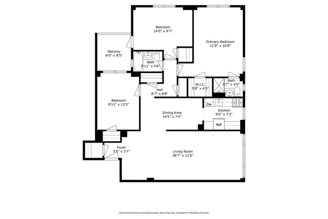 $545,000 | 4525 Henry Hudson Parkway West, Unit 609 | Riverdale