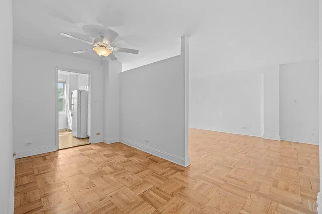 a view of empty room