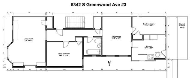 $245,000 | 5342 South Greenwood Avenue, Unit 3, Chicago, IL 60615