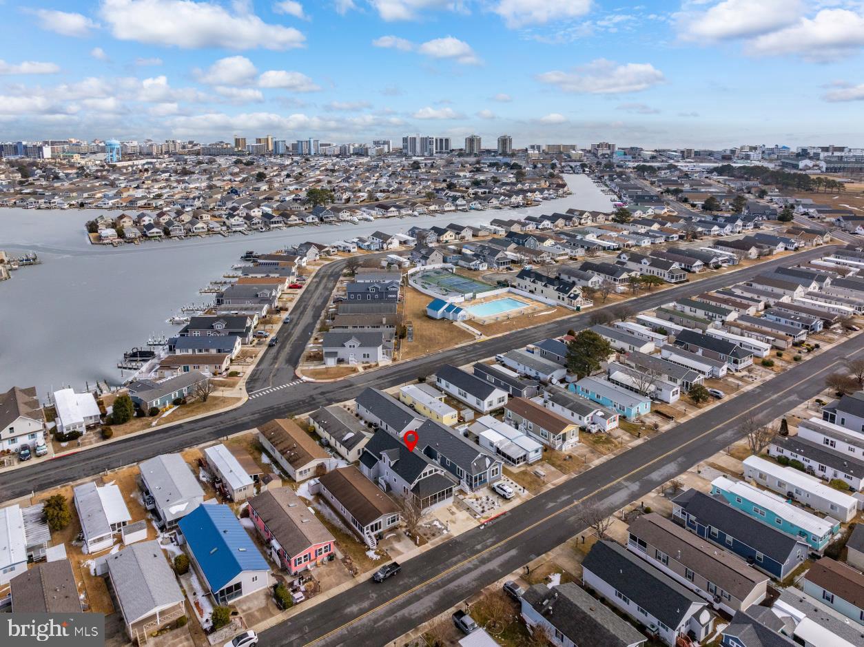 144 Clamshell Road Ocean City, MD 21842 - Photo 55 of 64 an aerial view of a city