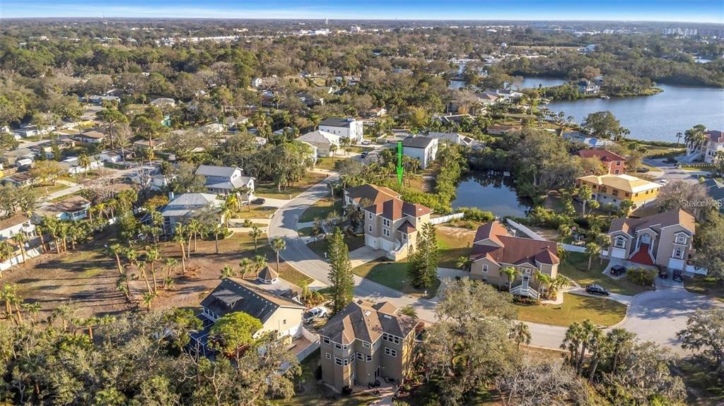 7327 Brightwaters Court New Port Richey, FL 34652 - Photo 42 of 45 an aerial view of residential houses with outdoor space