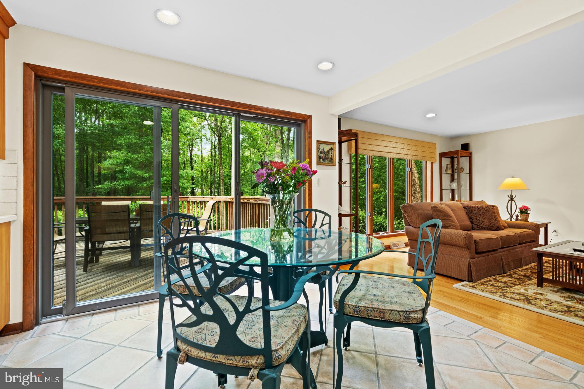 11 Carson Road Princeton, NJ 08540 - Photo 16 of 37 Breakfast room looking into family room
