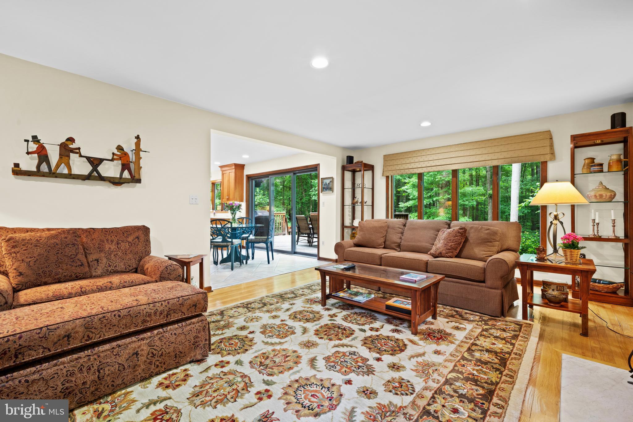 11 Carson Road Princeton, NJ 08540 - Photo 17 of 37 Family room with fireplace to the right