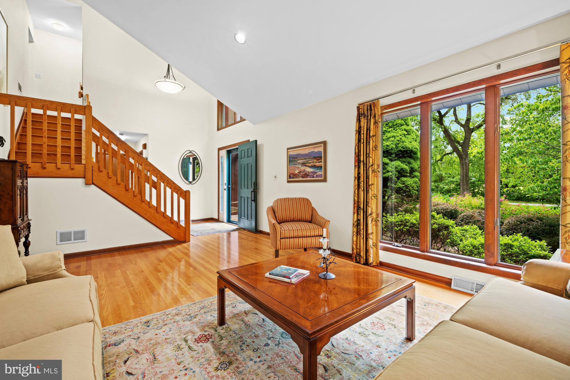 11 Carson Road Princeton, NJ 08540 - Photo 3 of 37 Two-story foyer looking from living room