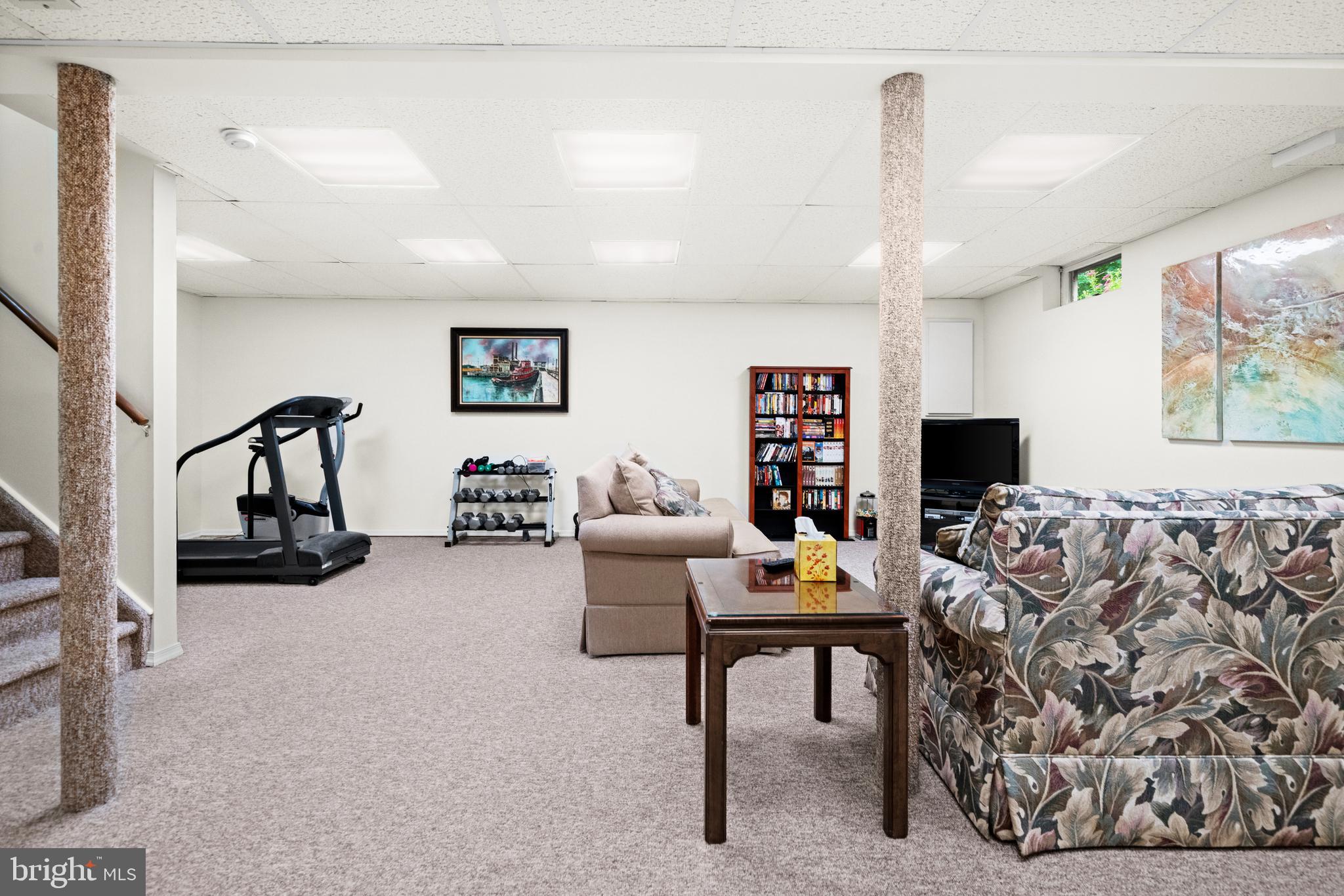 11 Carson Road Princeton, NJ 08540 - Photo 22 of 37 Great room in finished lower level