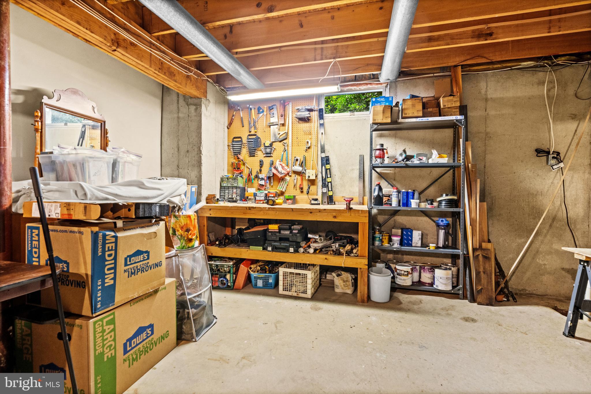 11 Carson Road Princeton, NJ 08540 - Photo 23 of 37 Unfinished section of basement