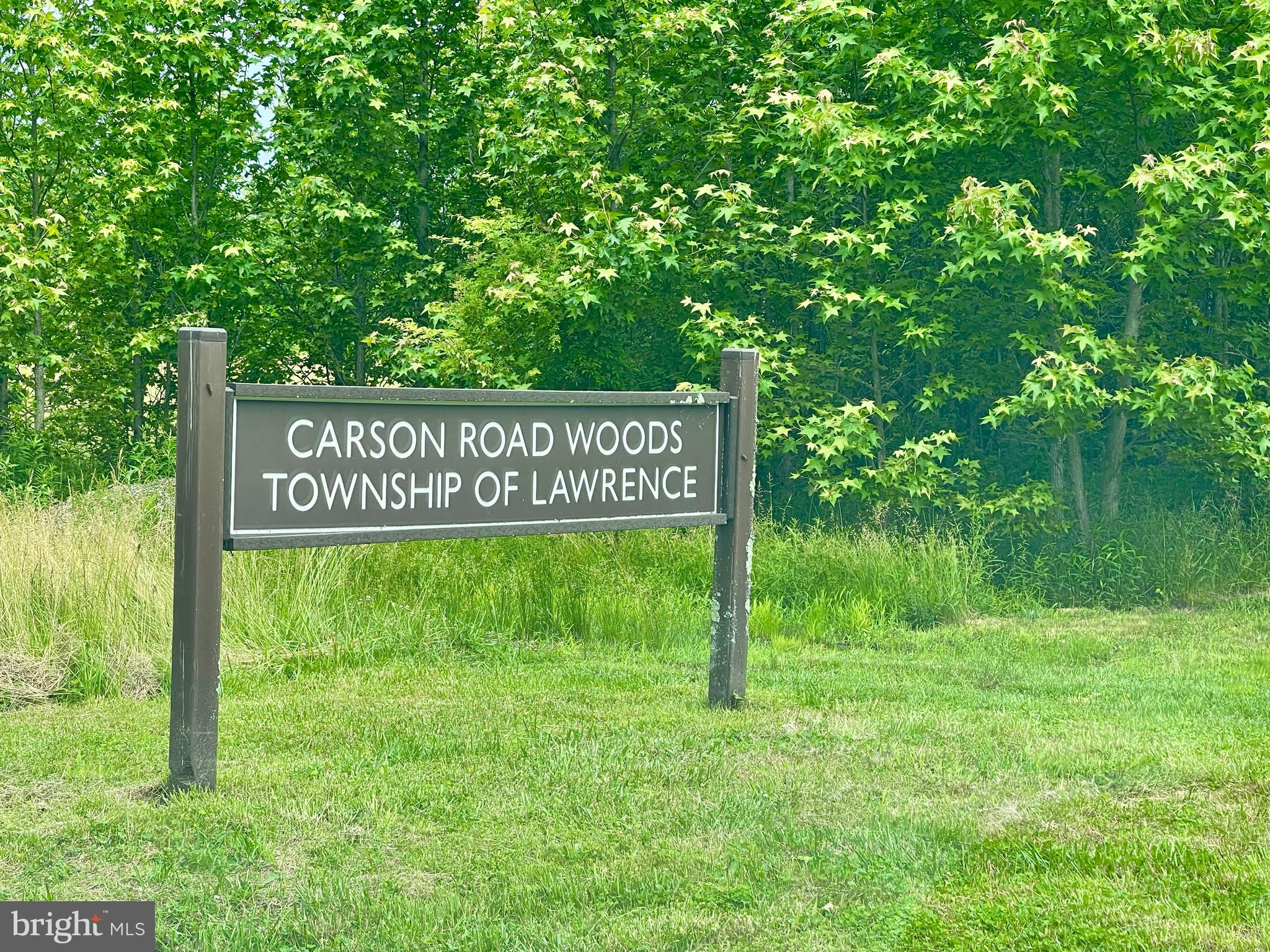 11 Carson Road Princeton, NJ 08540 - Photo 36 of 37 Adjacent Carson Road Woods entrance