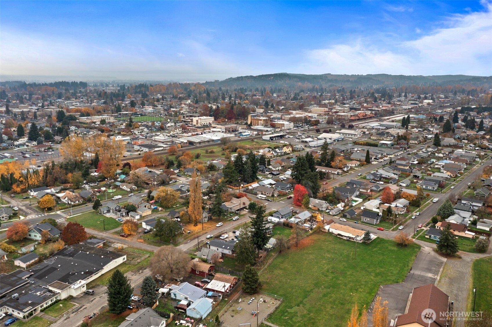 600 South Diamond Street Centralia, WA 98531 - Photo 5 of 34 an aerial view of a city