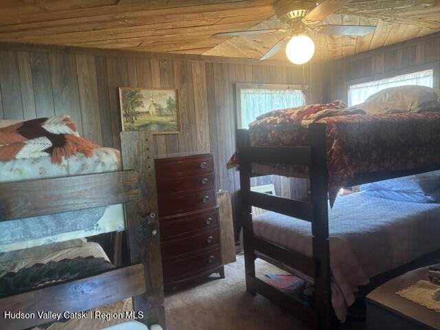 119 South Mountain Road Gilboa, NY 12076 - Photo 10 of 24 a bedroom with a bed and a mirror
