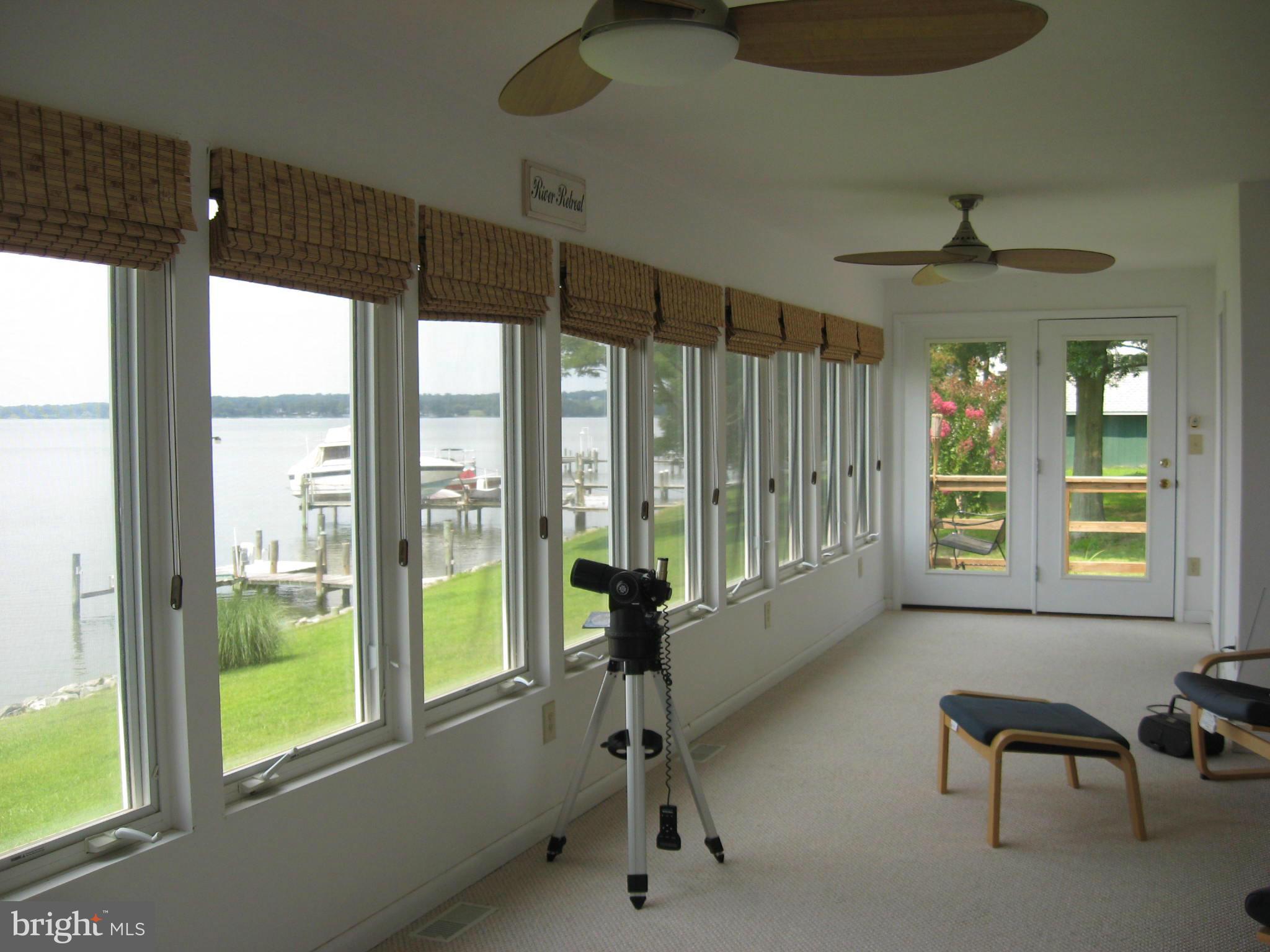 9395 River View Road Broomes Island, MD 20615 - Photo 12 of 22 Sunroom - fabulous water views