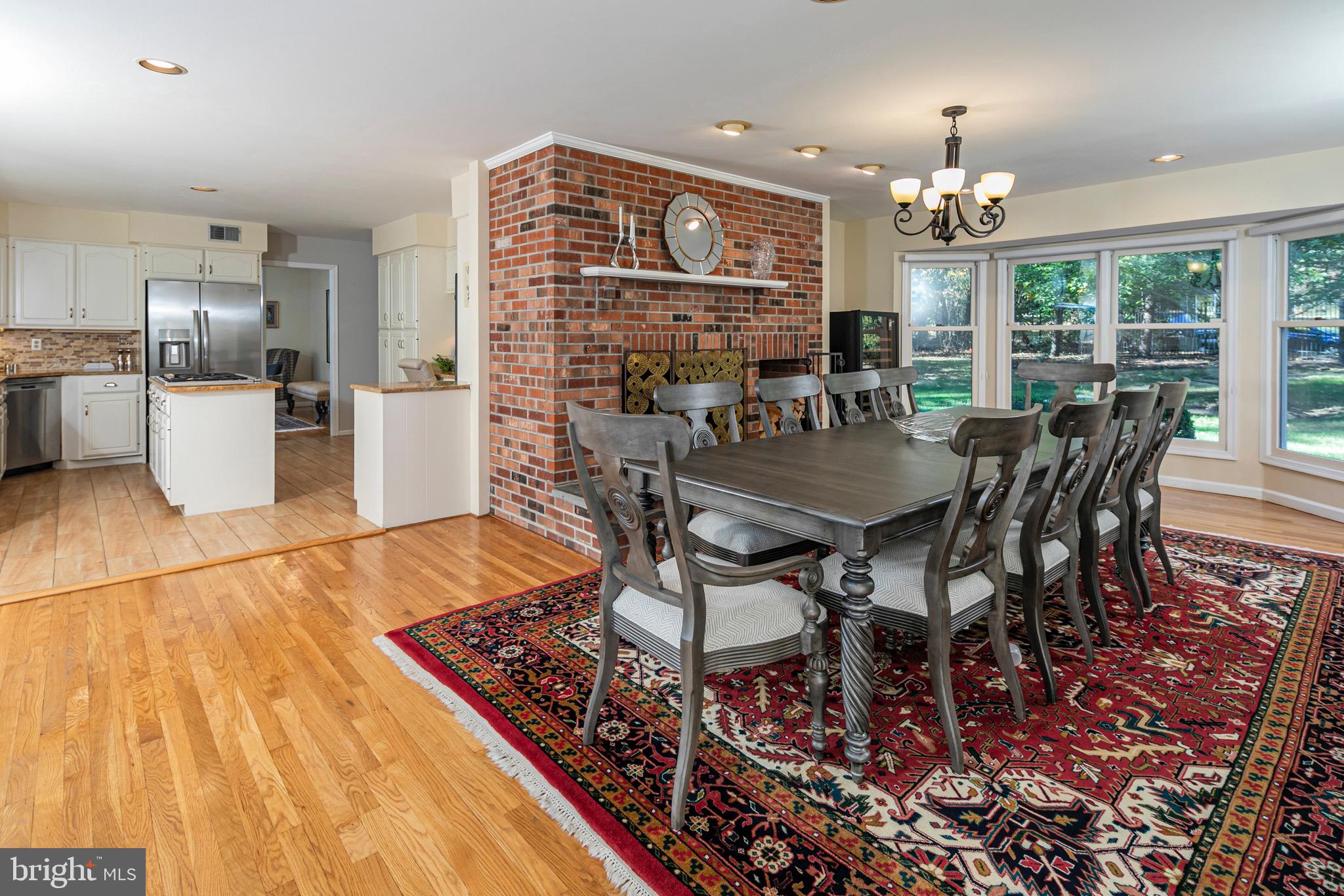 8 Winfield Road Princeton, NJ 08540 - Photo 23 of 52 a view of a dining room with furniture window and wooden floor