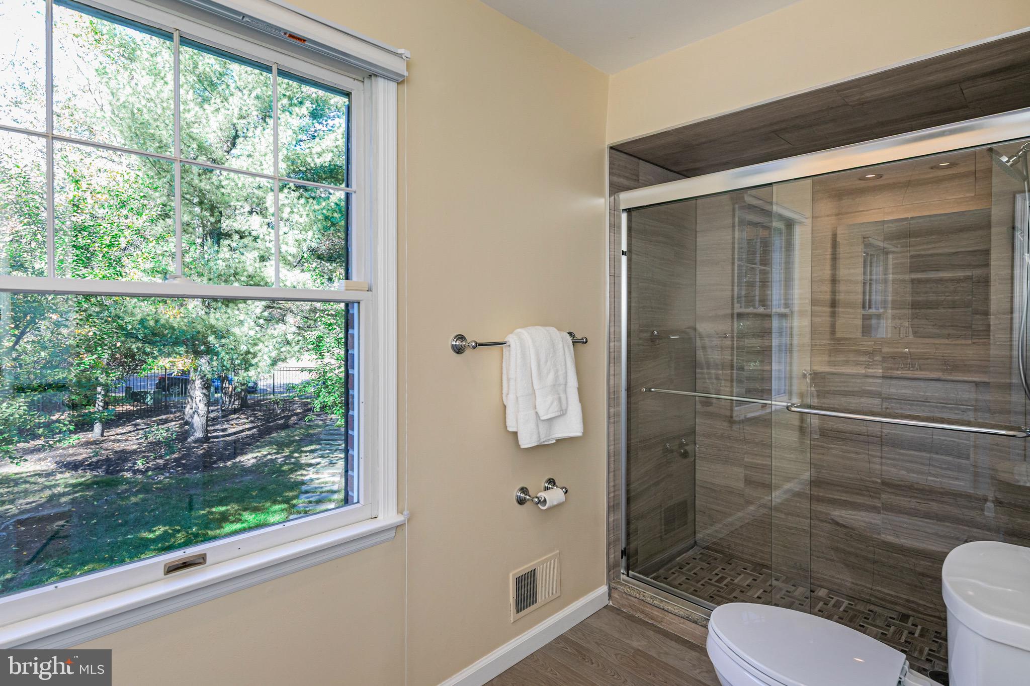 8 Winfield Road Princeton, NJ 08540 - Photo 40 of 52 a bathroom with a shower and toilet