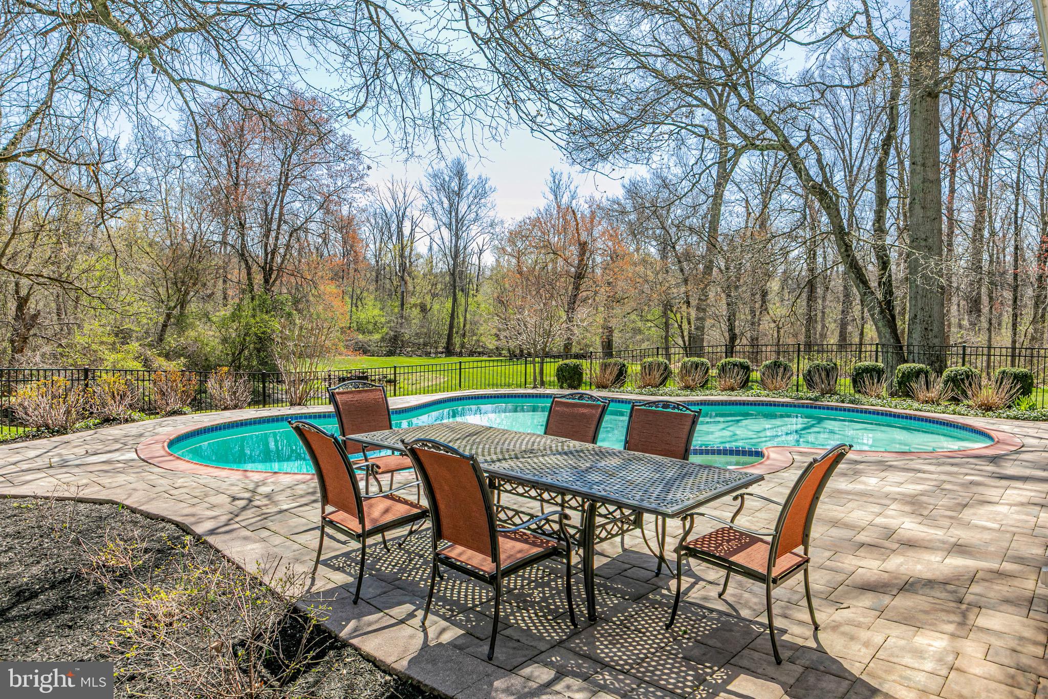 8 Winfield Road Princeton, NJ 08540 - Photo 45 of 52 a view of outdoor space yard swimming pool and patio