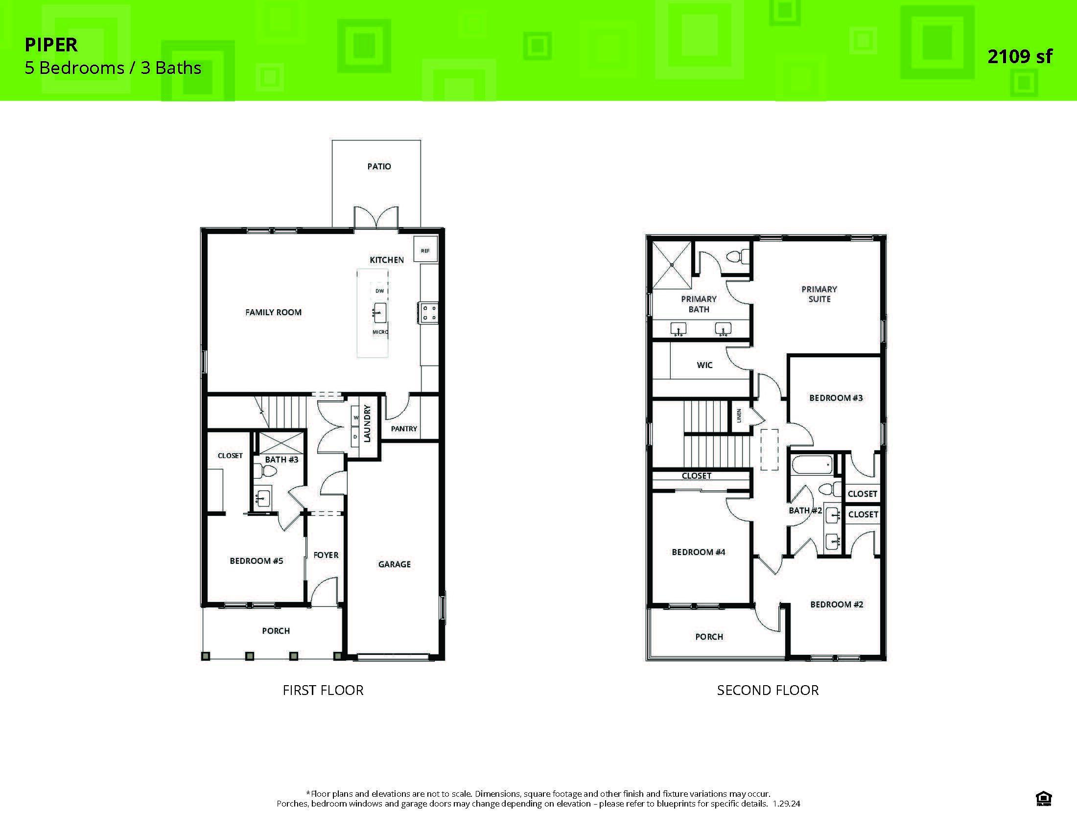 50 Nautilus Breeze Way Inlet Beach, Unit LOT 20 Inlet Beach, FL 32461 - Photo 34 of 34 Piper Floor Plan