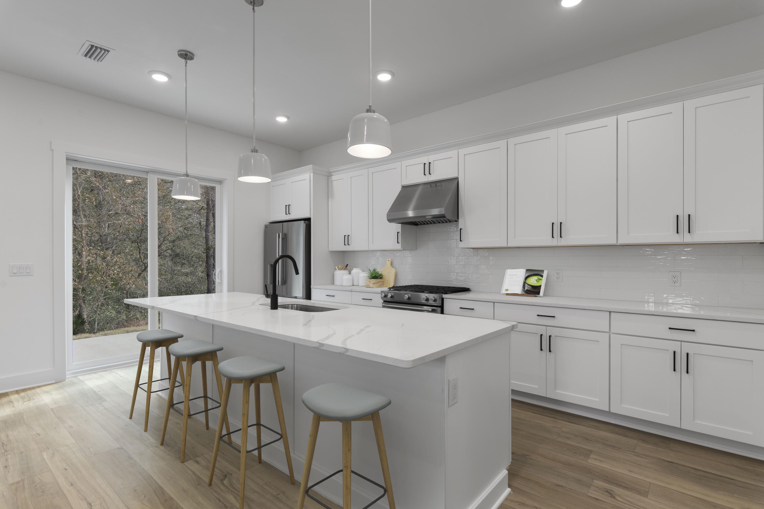 50 Nautilus Breeze Way Inlet Beach, Unit LOT 20 Inlet Beach, FL 32461 - Photo 3 of 34 Kitchen with Oversized Island