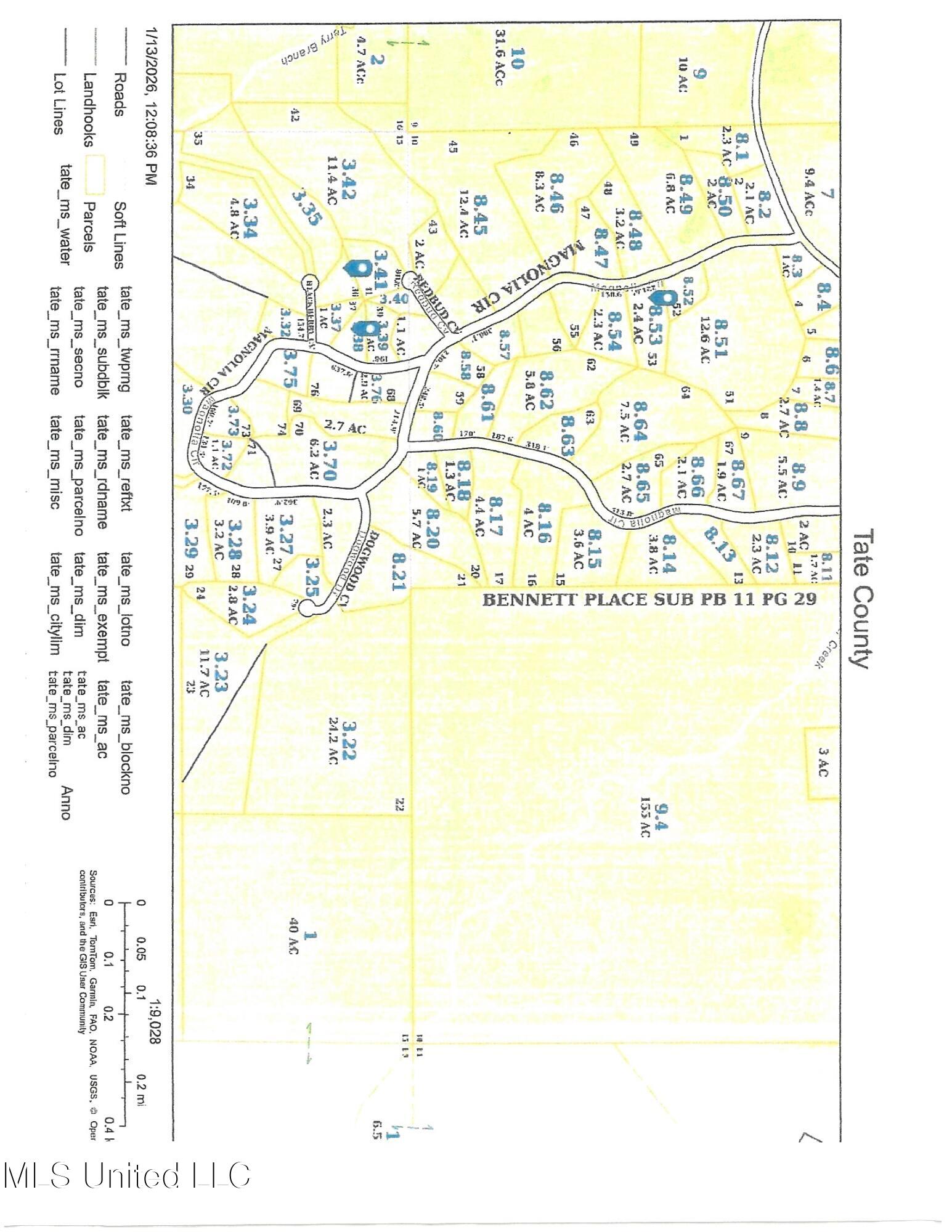 53 Magnolia Circle Sarah, MS 38665 - Photo 3 of 5 38 plat 2