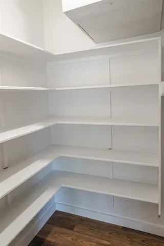 a view of a room with shelf